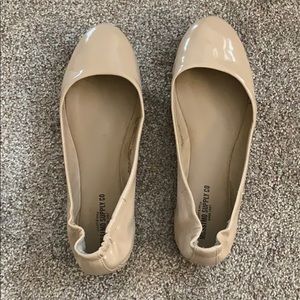Nude Flats size 8